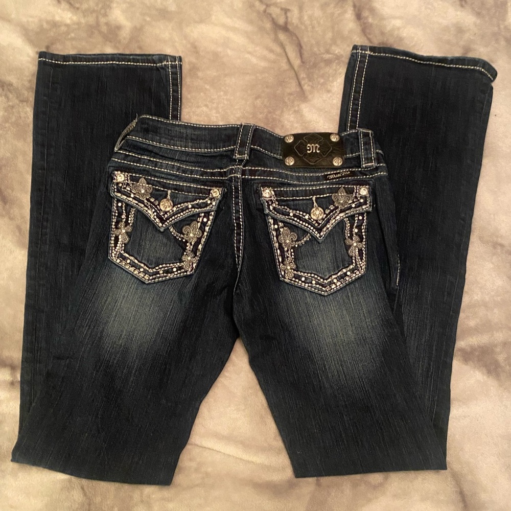 Miss Me Jeans Boot, Dark, JP5533B